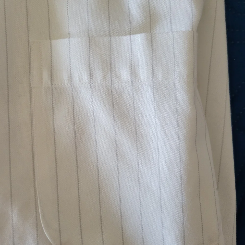 Brooks Brothers White Pinstripe Dress Shirt - Picture 3 of 5